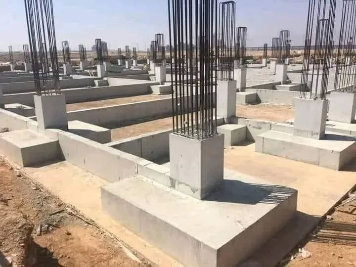 Concrete foundation works