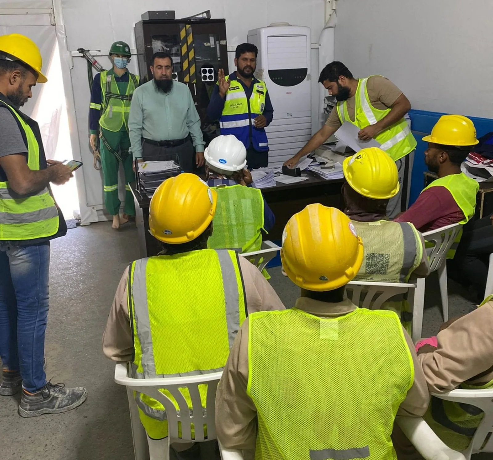 Safety briefing