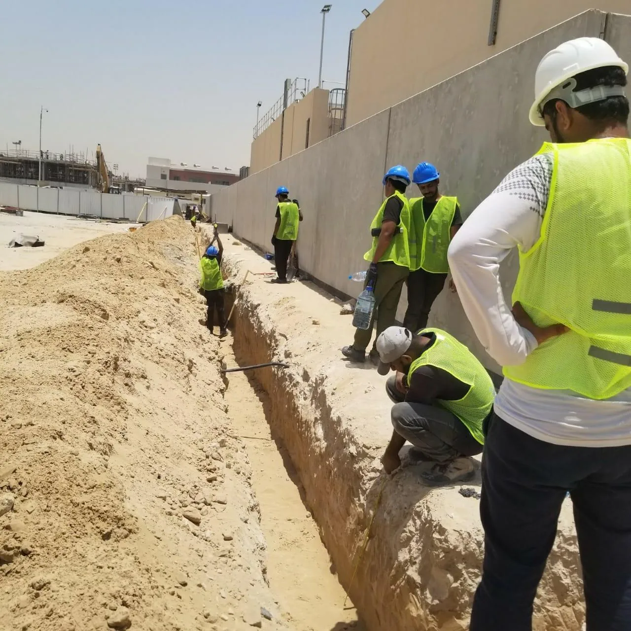 Civil site works